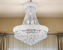 Lantern Empire Transparent Glass Led Ceiling Light With Clear Shades