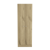 71" Oak Wood Pantry Or Storage Closet