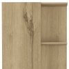 62" Oak Wood Pantry Or Storage Closet