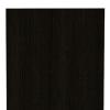 47" Black Wood Pantry Or Storage Closet
