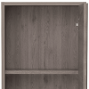 18" Light Gray Wood Floating Double Door Bathroom Vanity And Medicine Cabinet With Mirror