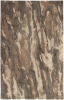 8' X 10' Green and Ivory Wool Abstract Hand Tufted Area Rug