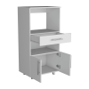48" White Wood Pantry Or Storage Closet