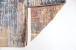 9' X 13' White Abstract Non Skid Area Rug