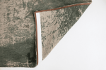 8' X 11' Beige and Green Abstract Non Skid Area Rug