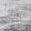 9' X 13' Black and White Abstract Non Skid Area Rug