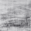 9' X 13' Black and White Abstract Non Skid Area Rug