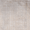 9' X 13' Gray and Yellow Chevron Non Skid Area Rug
