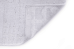 8' X 11' White Abstract Non Skid Area Rug
