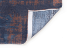 8' X 11' Blue and Brown Abstract Non Skid Area Rug