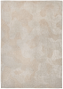 9' X 13' Beige and White Abstract Non Skid Area Rug
