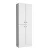 12" White Wood Pantry Or Storage Closet