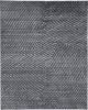 10' X 14' Gray Wool Abstract Hand Knotted Area Rug