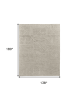 12' X 15' Tan and Ivory Wool Hand Knotted Area Rug
