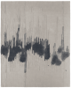 8' X 10' Gray Ivory and Blue Abstract Hand Tufted Area Rug