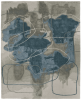 8' X 10' Gray and Ivory Abstract Hand Tufted Area Rug
