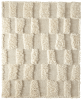 8' X 10' Ivory Wool Geometric Hand Woven Area Rug