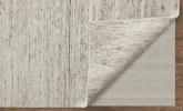 8' X 10' Blue and Gray Abstract Hand Tufted Area Rug