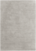 8' X 10' Gray and Ivory Abstract Hand Woven Worn Faded Area Rug