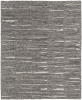6' X 9' Gray Ivory and Taupe Abstract Hand Woven Area Rug
