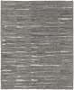 6' X 9' Gray Ivory and Taupe Abstract Hand Woven Area Rug