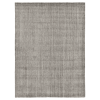 10' X 14' Gray And Light Brown Wool Abstract Hand Woven Area Rug