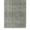 10' X 14' Gray And Beige Wool Plaid Hand Woven Area Rug