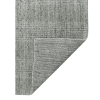 10' X 14' Gray And Beige Wool Plaid Hand Woven Area Rug