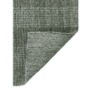 10' X 14' Green Gray And Ivory Wool Plaid Hand Woven Area Rug