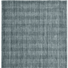 10' X 14' Blue And Ivory Wool Plaid Hand Woven Area Rug