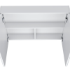 32" White Wood Floating Double Door Bathroom Vanity And Medicine Cabinet With Mirror