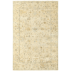 9' X 12' Beige And Gray Wool Oriental Hand Knotted Area Rug