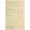 9' X 12' Beige And Gray Wool Oriental Hand Knotted Area Rug