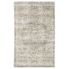 10' X 14' Gray And Gold Medallion Hand Tufted Area Rug