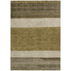 10' X 14' Coffee Ivory And Gray Abstract Washable Indoor Outdoor Area Rug