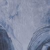 8' X 10' Blue Black And Gray Abstract Hand Tufted Area Rug