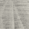 8' X 12' Ivory And Gray Abstract Hand Knotted Distressed Area Rug