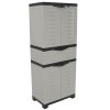Heavy Duty Plastic Four Door Utility Cabinet