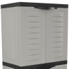 Heavy Duty Plastic Four Door Utility Cabinet