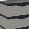 Heavy Duty Plastic Three Drawer Utility Cabinet