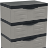 Heavy Duty Plastic Three Drawer Utility Cabinet
