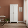 Steel Pantry Or Storage Closet With Arched Panel Doors