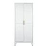 Steel Pantry Or Storage Closet With Arched Panel Doors