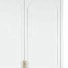 Steel Pantry Or Storage Closet With Arched Panel Doors