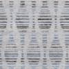 10' X 14' Light Taupe And Blue Striped Washable Area Rug With UV Protection