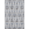 10' X 14' Light Taupe And Blue Striped Washable Area Rug With UV Protection