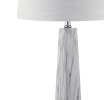 29" Clear Novelty Table Lamp With Drum Shade