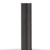 27" White Novelty Table Lamp With Globe Shade