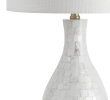 27" Clear Novelty Table Lamp With Drum Shade