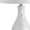 27" Clear Novelty Table Lamp With Drum Shade